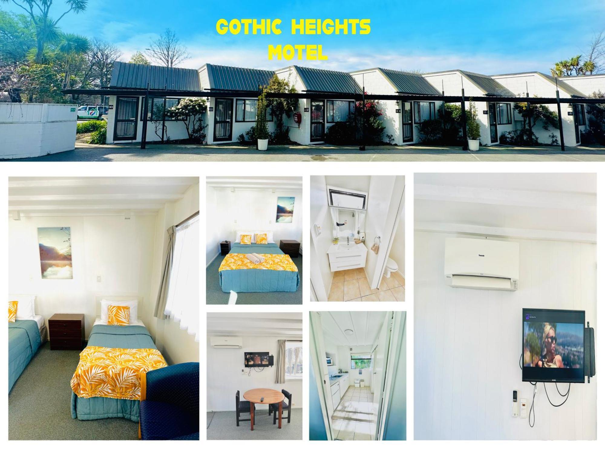 Gothic Heights Motel Christchurch Exterior photo