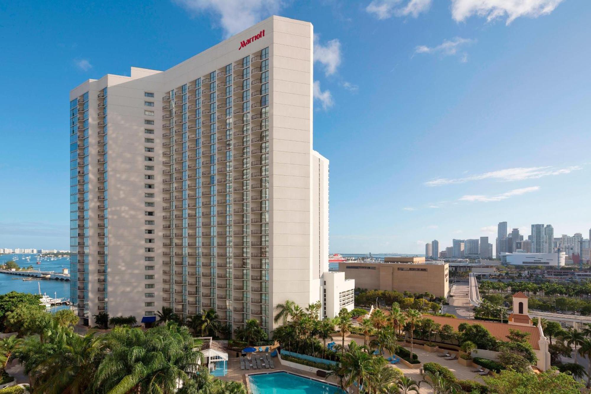 Miami Marriott Biscayne Bay Hotel Exterior photo