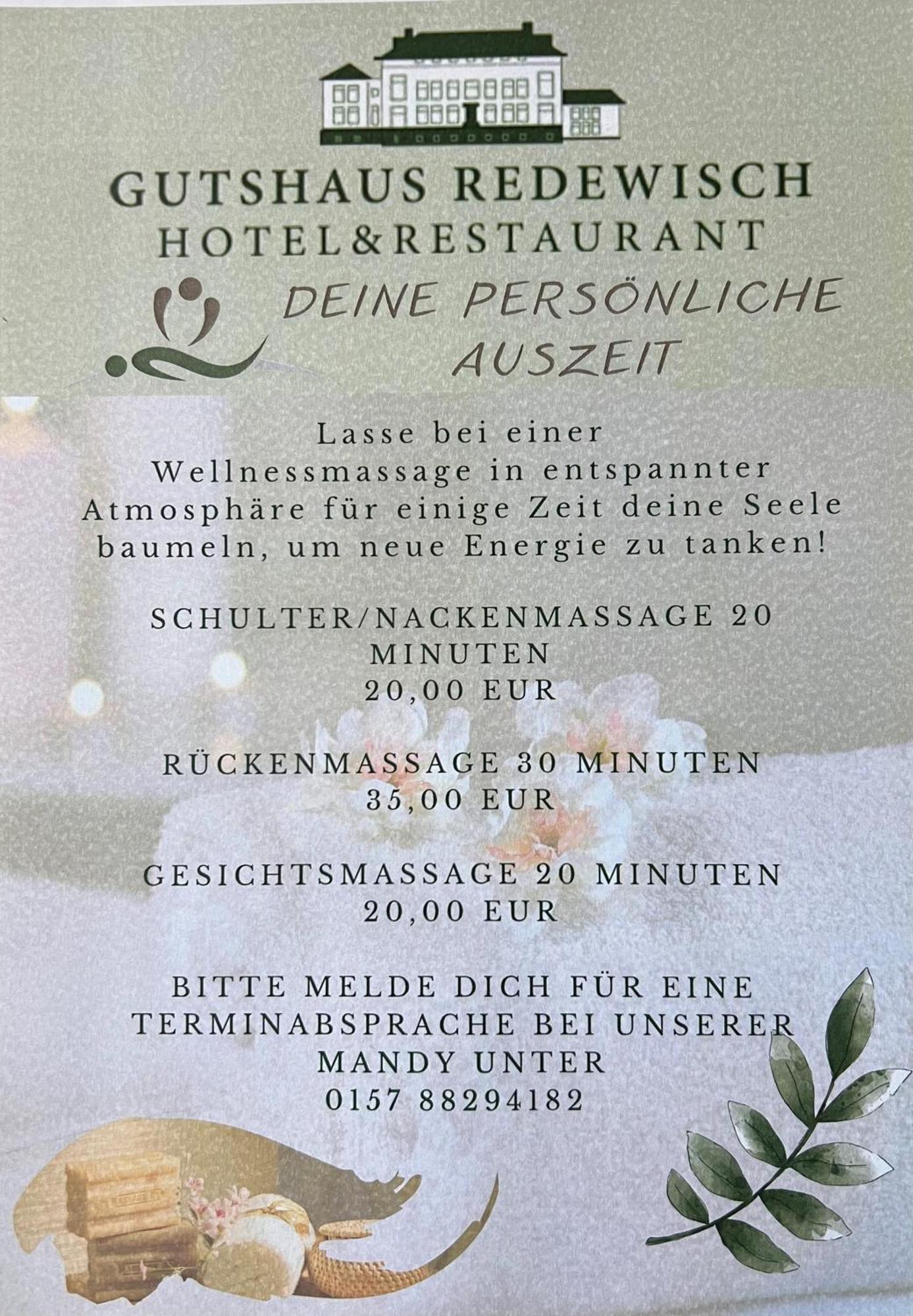 Gutshaus Redewisch Hotel & Restaurant Boltenhagen  Exterior photo