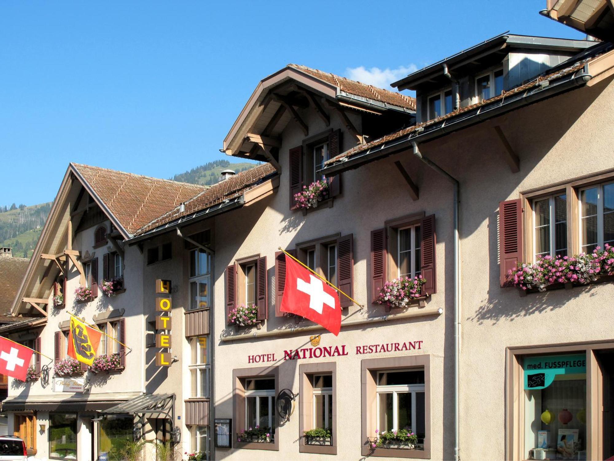 Hotel National Frutigen Exterior photo