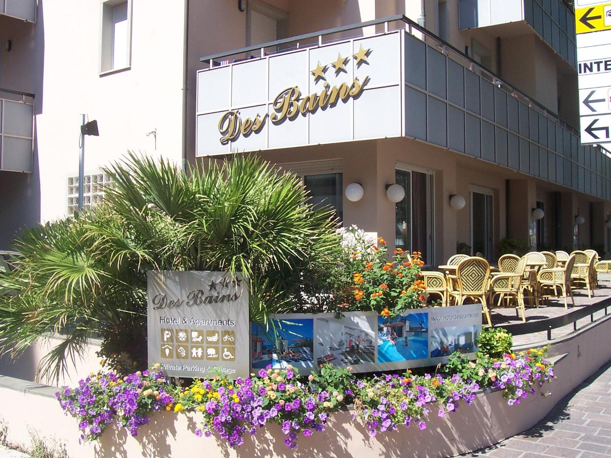 Hotel Des Bains Cattolica Exterior photo