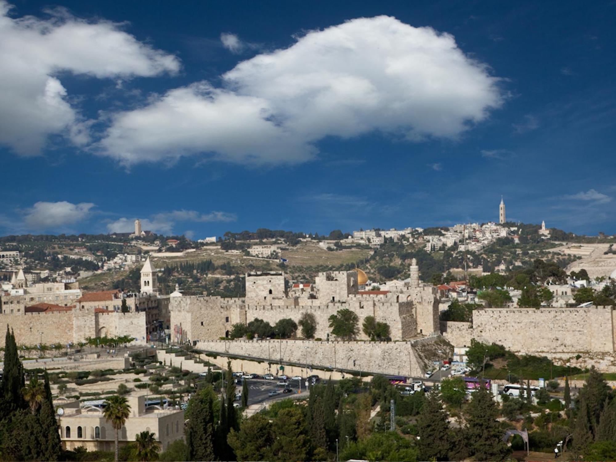 King David Hotel Jeruzsálem Kültér fotó