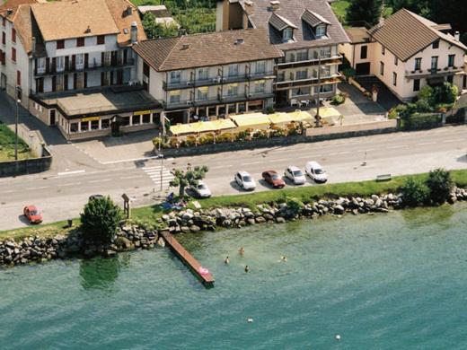 Hotel Restaurant Le Panorama Evian-les-Bains Exterior photo