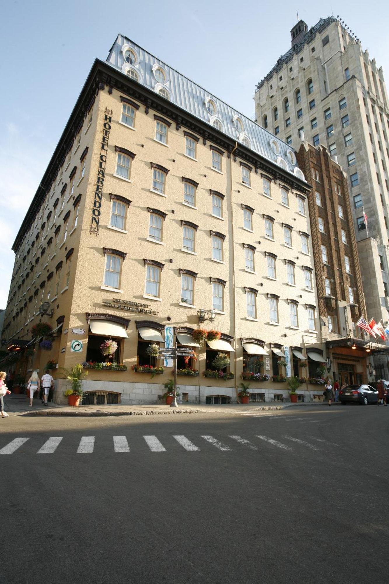 Hotel Clarendon Quebec City Exterior photo