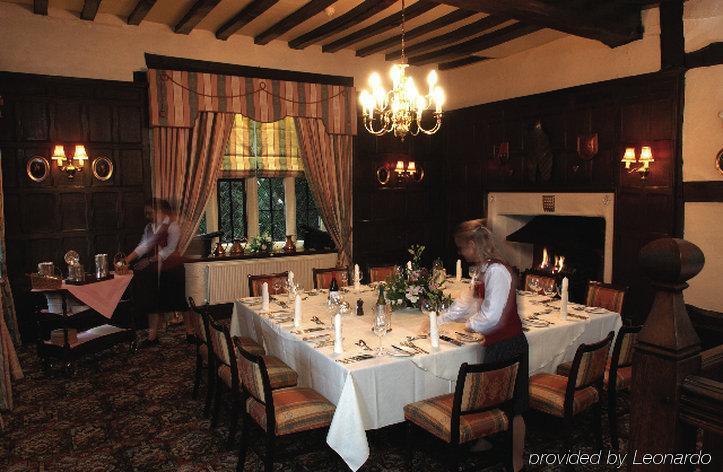 Albright Hussey Manor Hotel Shrewsbury Restaurant photo