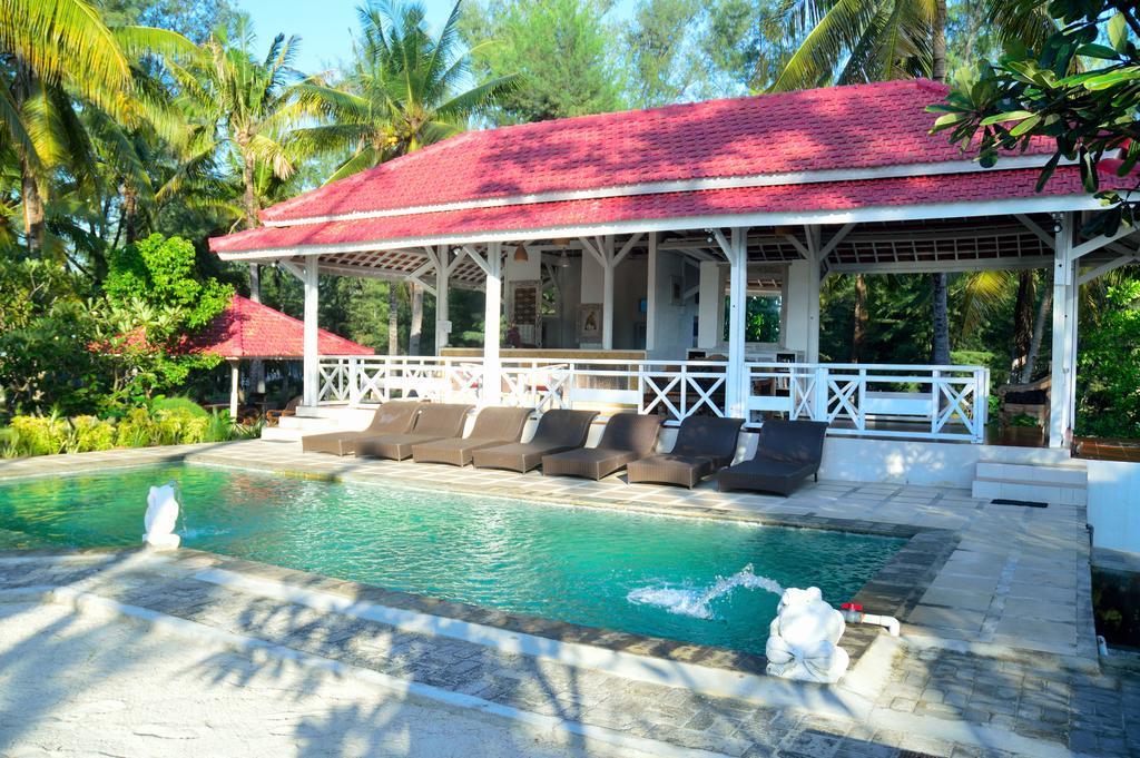 Gazebo Meno Hotel Gili Meno Exterior photo