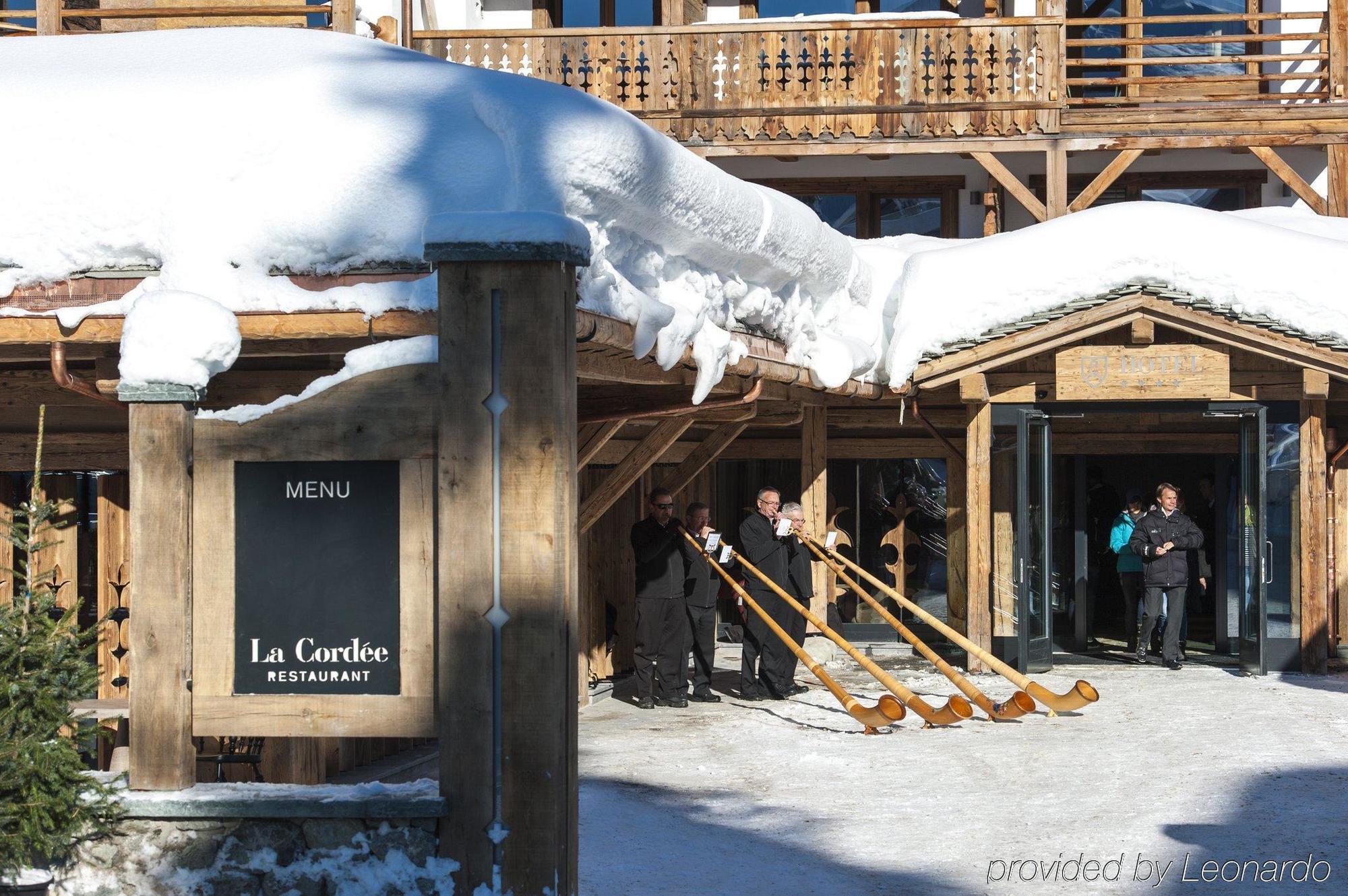 La Cordee Des Alpes Sup Hotel Verbier Exterior photo