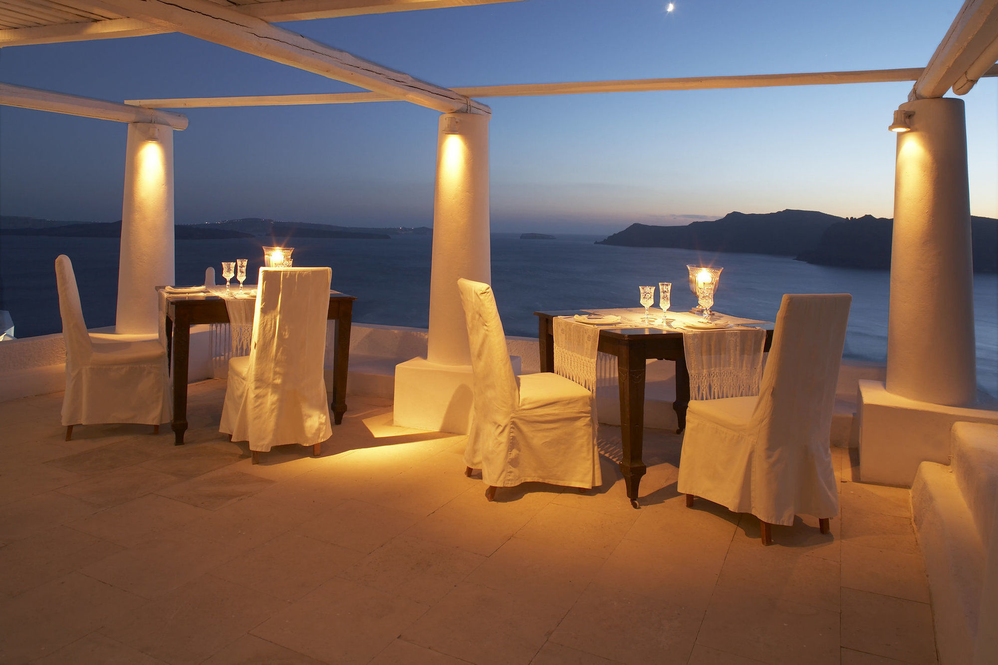 Katikies Villa Santorini - The Leading Hotels Of The World Oia  Restaurant photo