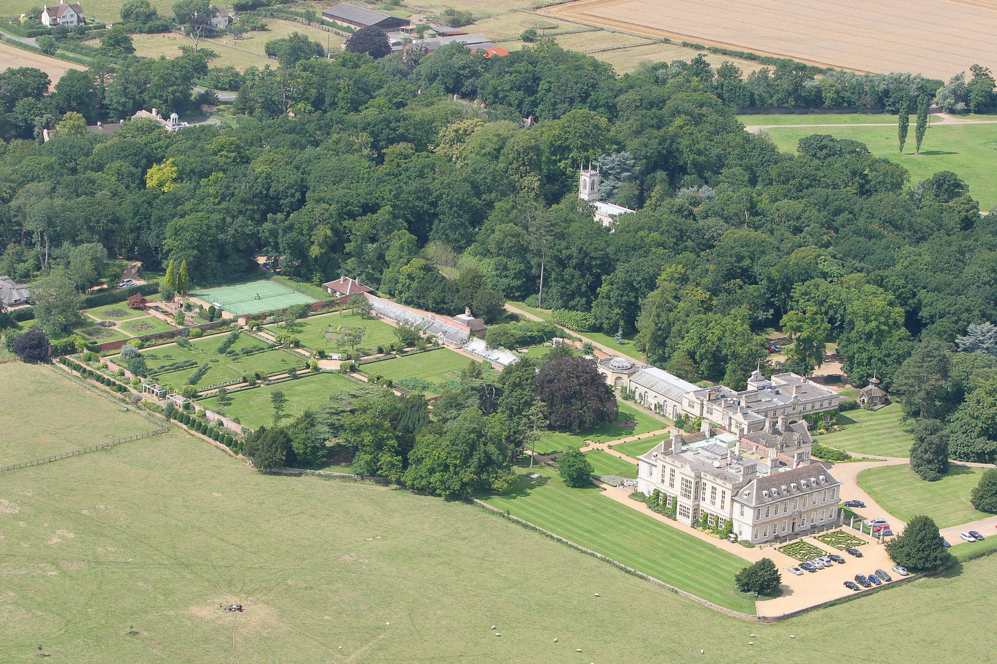 Stapleford Park Luxury Hotel Melton Mowbray Exterior photo