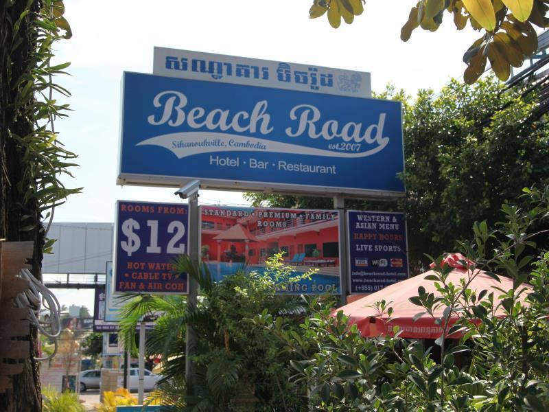 Beach Road Hotel Sihanoukville Exterior photo