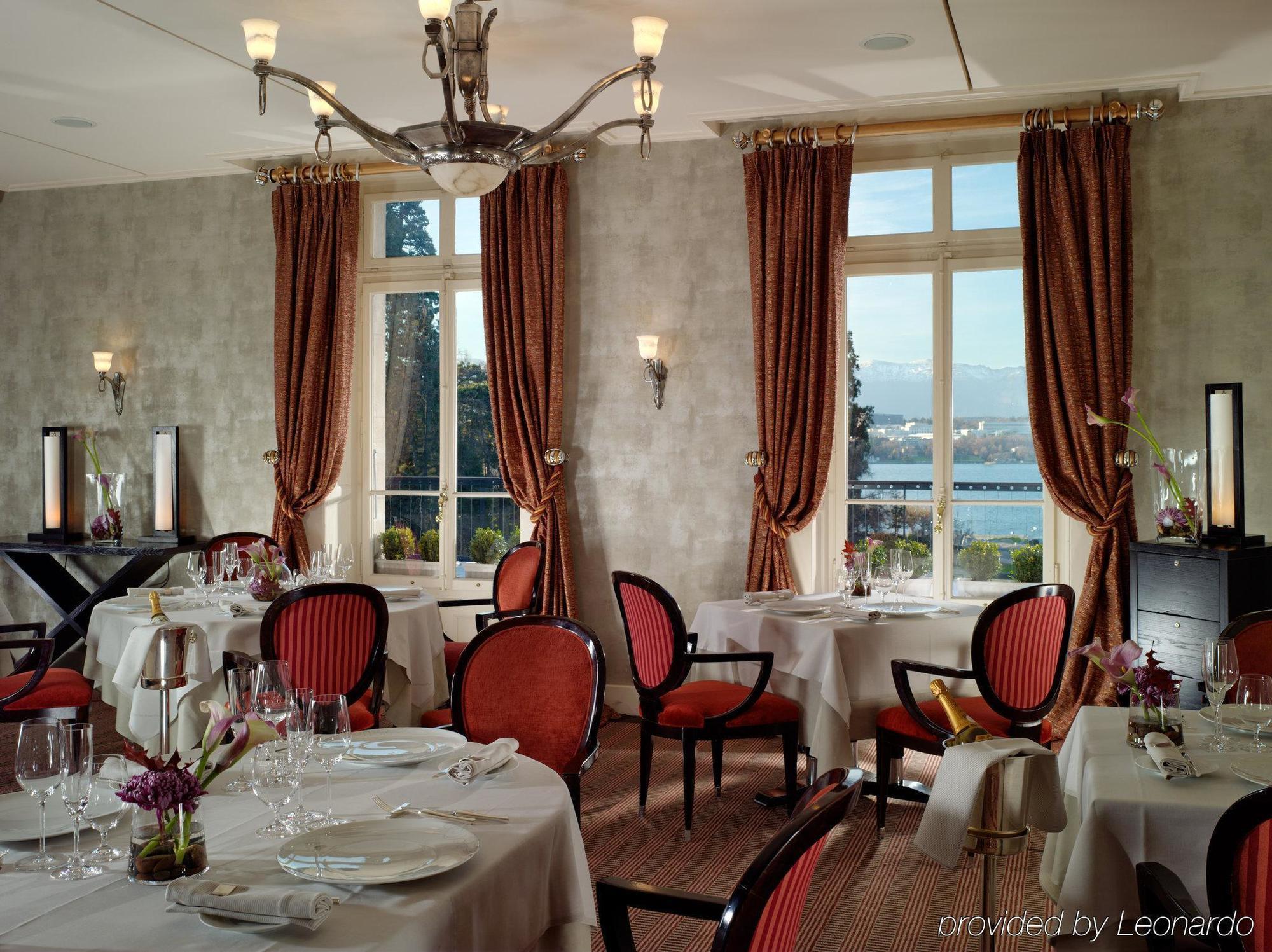 Hotel Residence Parc Des Eaux Vives Geneva Restaurant photo