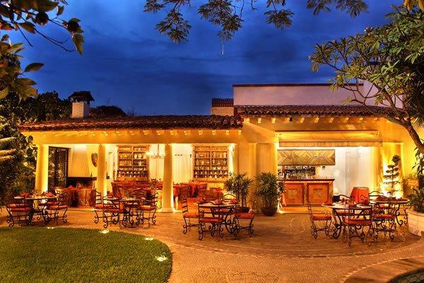 Hotel Boutique La Casa Azul Cuernavaca Restaurant photo