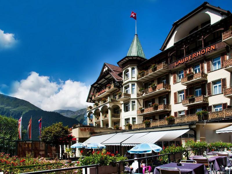 Arenas Resort Victoria-Lauberhorn Wengen Exterior photo