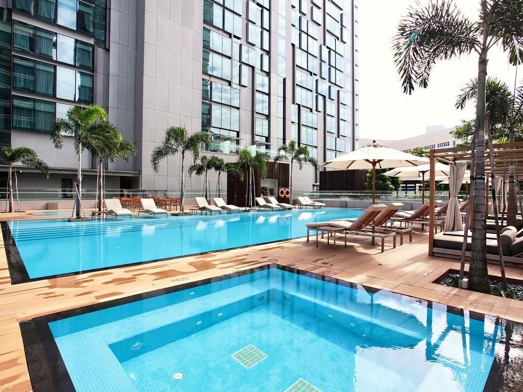 Oasia Hotel Novena, Singapore By Far East Hospitality Exterior photo