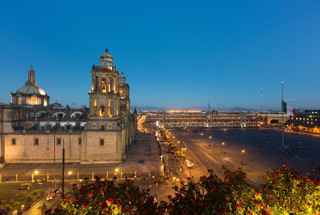 Zocalo Central & Rooftop Mexico City Exterior photo