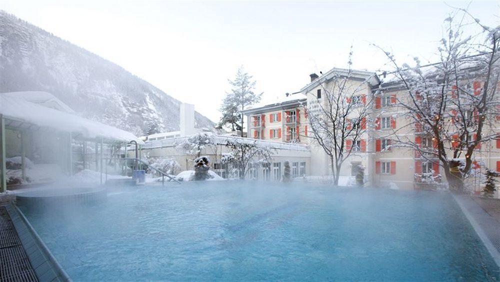 Hotel Les Sources Des Alpes Leukerbad Exterior photo