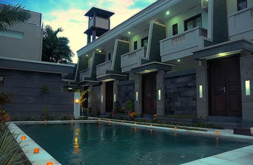 Arca Bungalow Hotel Bali Exterior photo
