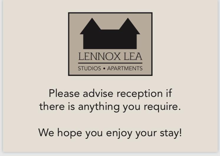 Cheshire Hospitality Ltd Trading As Lennox Lea Studios And Apartments Sale Exterior photo
