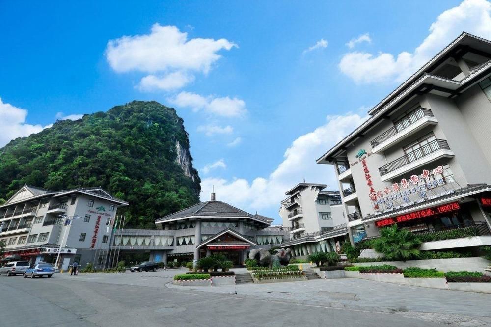 Green Lotus Hotel River View Yangshuo Exterior photo