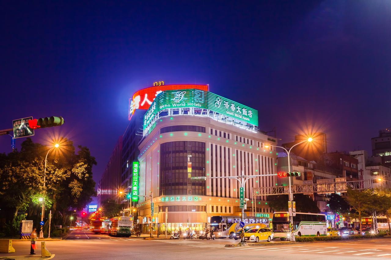 Green World Songjiang Hotel Taipei Exterior photo