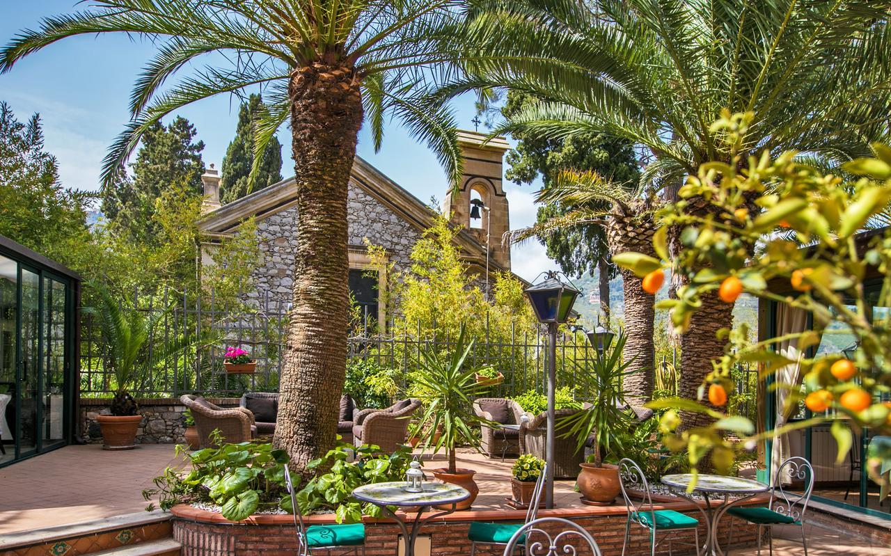 Hotel "La Pensione Svizzera" Taormina Exterior photo