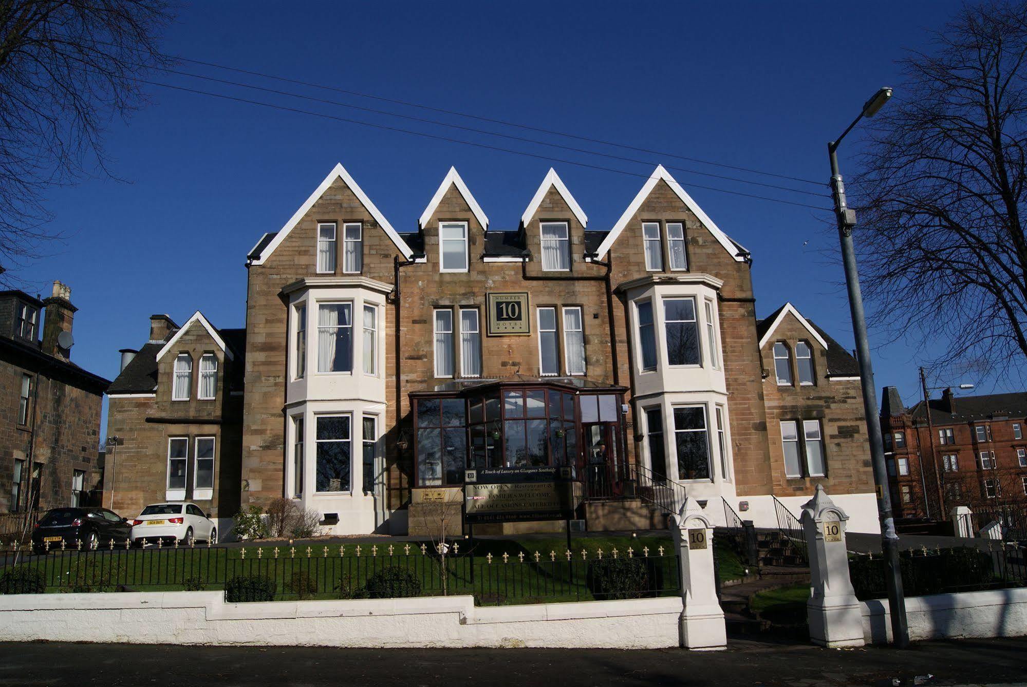 Number 10 Hotel Glasgow Exterior photo