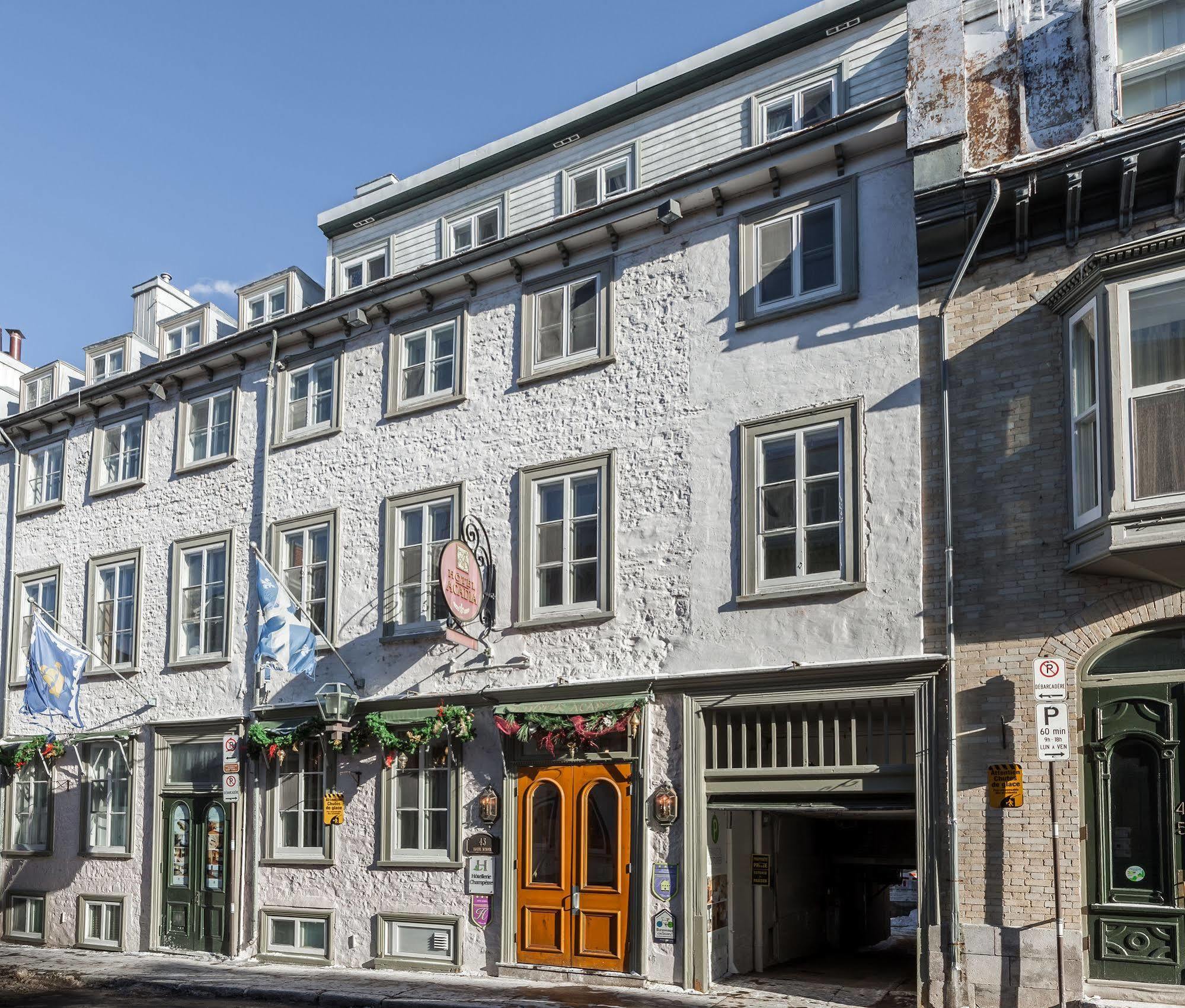 Hotel Acadia Quebec City Exterior photo