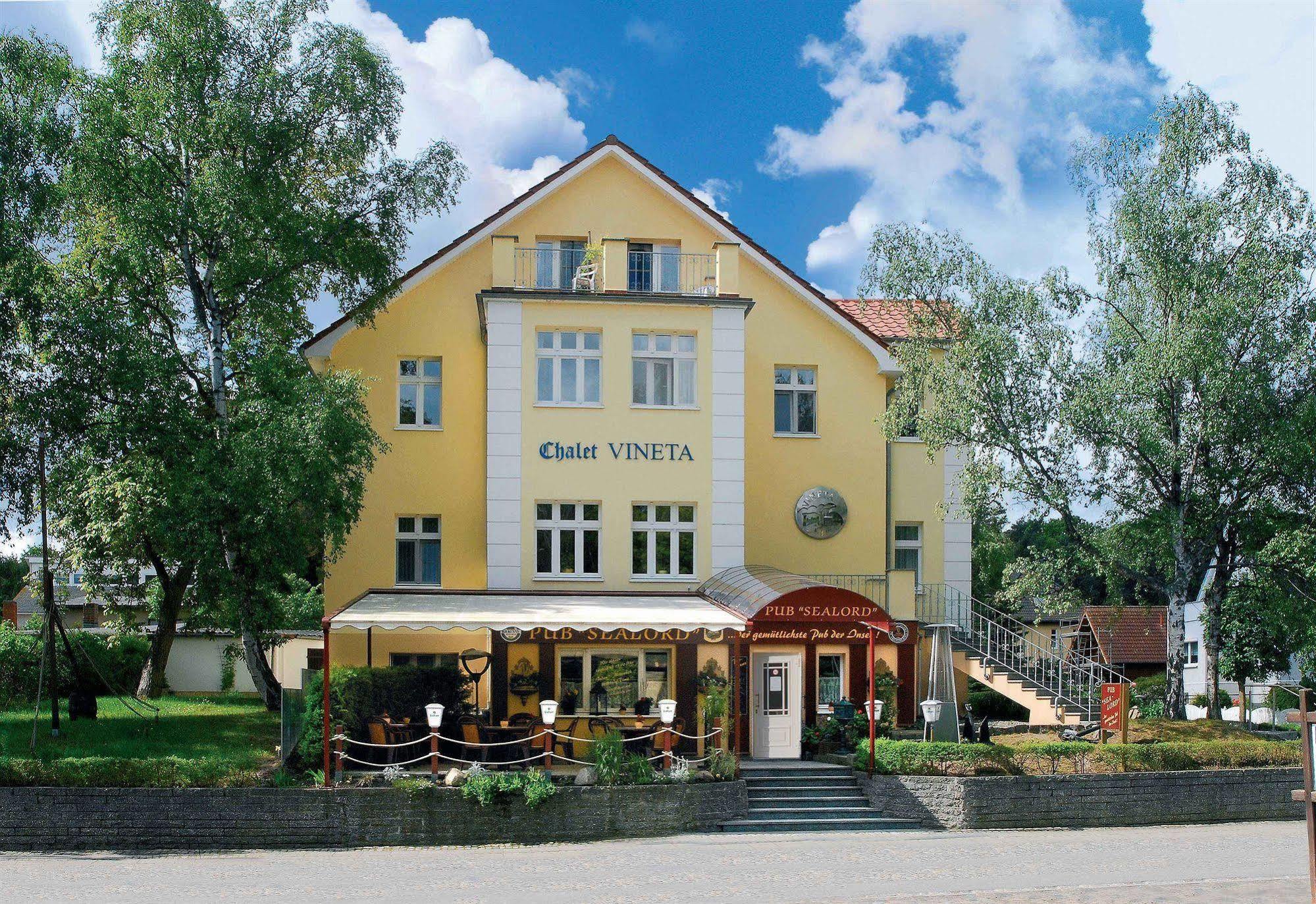 Vineta Strandhotels Zinnowitz Exterior photo