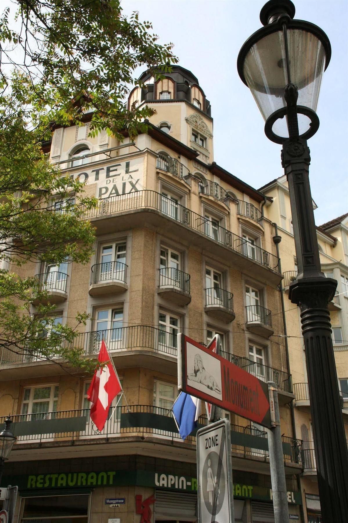 Hotel De La Paix Lucerne Exterior photo