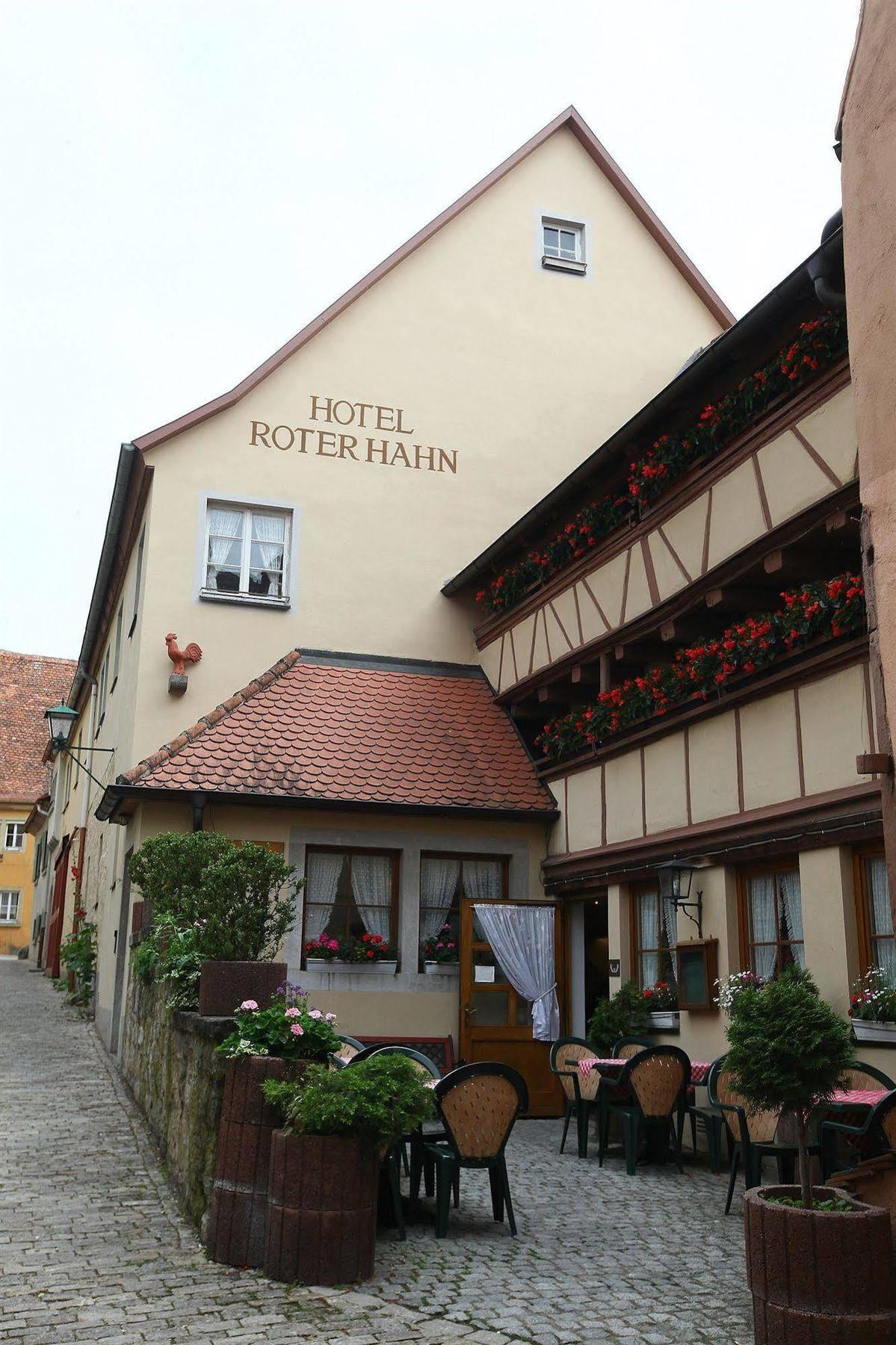 Hotel Roter Hahn Rothenburg ob der Tauber Exterior photo