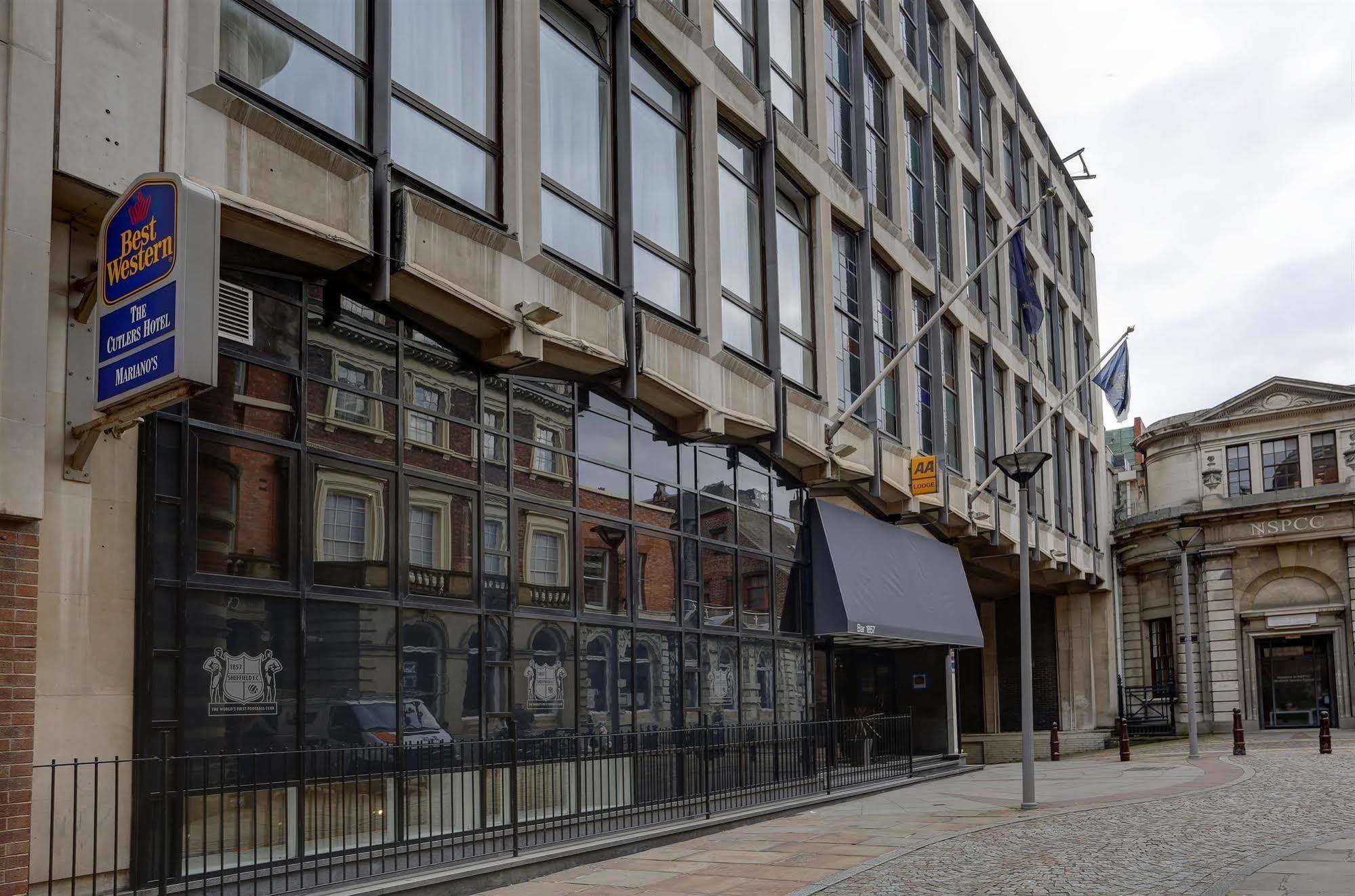 Best Western Sheffield City Centre Cutlers Hotel Exterior photo