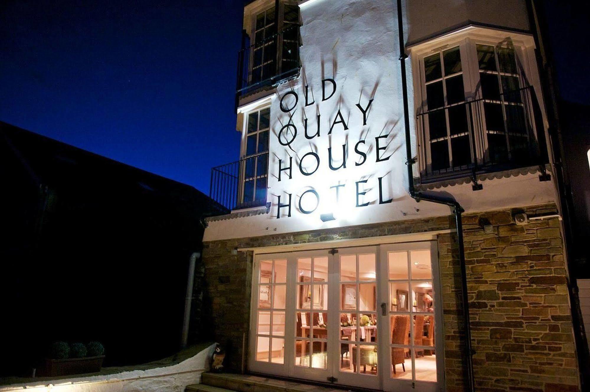 The Old Quay House Hotel Fowey Exterior photo