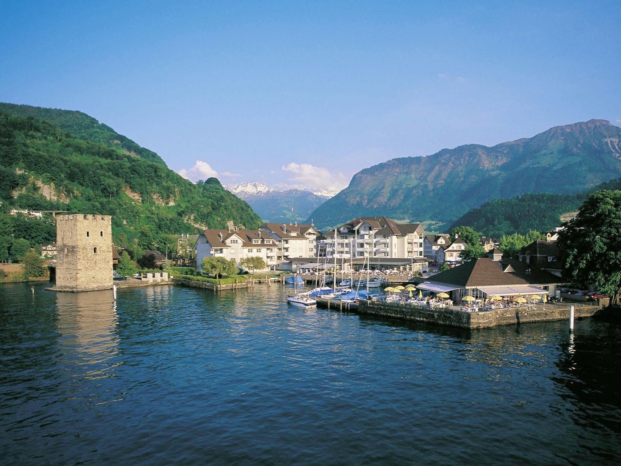 Hotel Winkelried Am See Stansstad Exterior photo