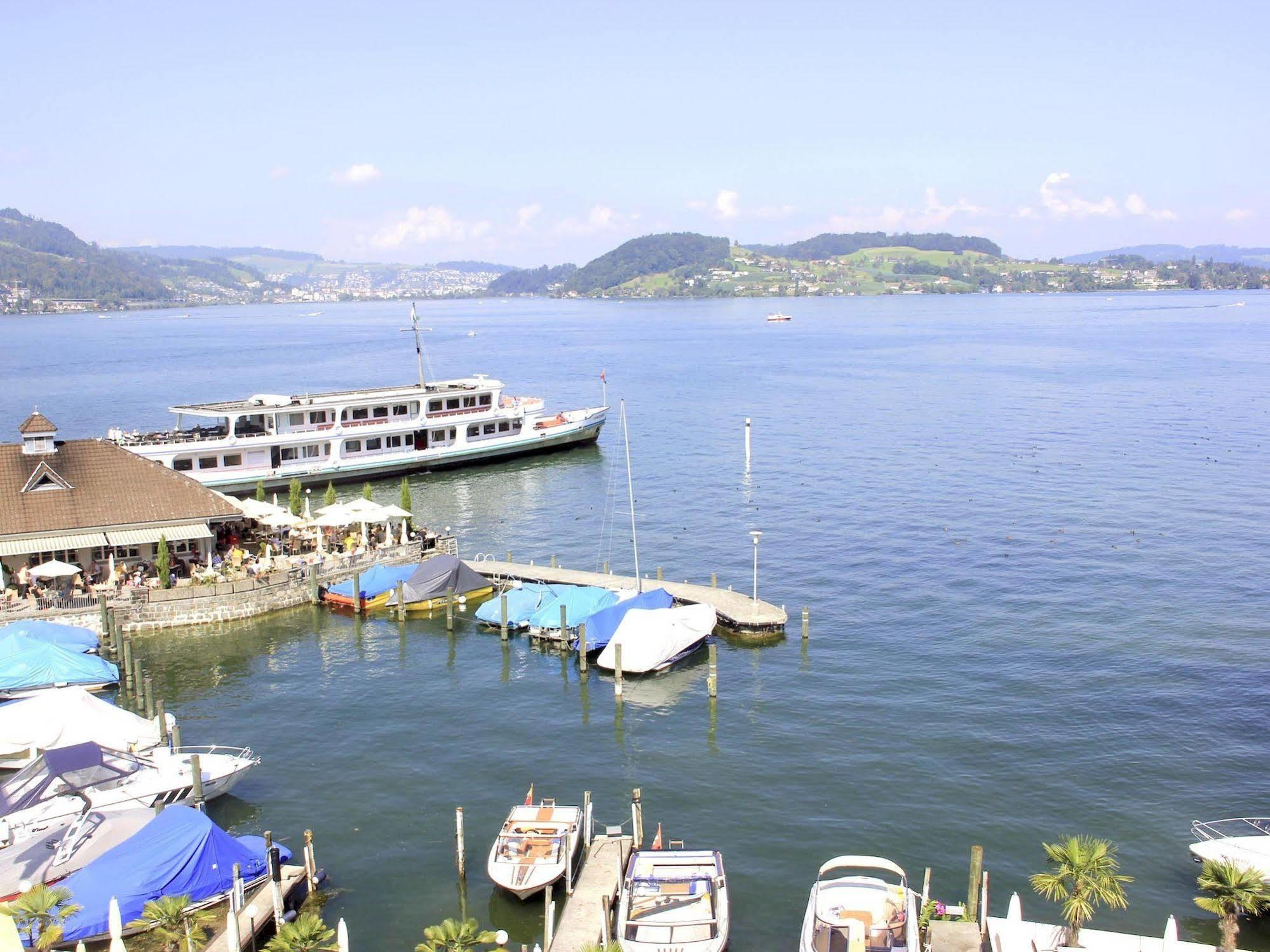 Hotel Winkelried Am See Stansstad Exterior photo