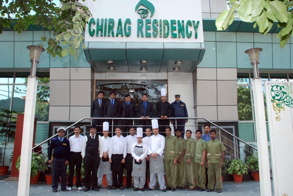 Chirag Residency Hotel New Delhi Exterior photo