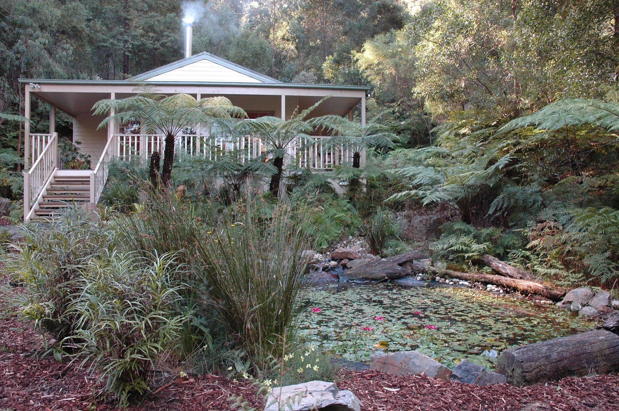 Myers Creek Cascades Luxury Cottages Healesville Exterior photo