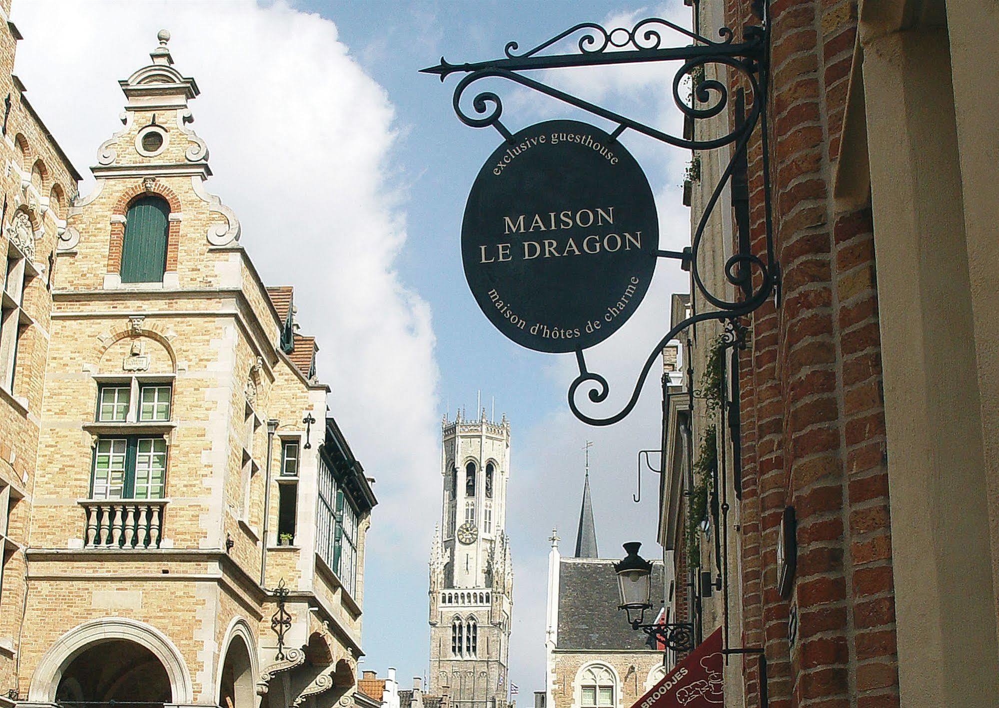 B&B Maison Le Dragon Bruges Exterior photo