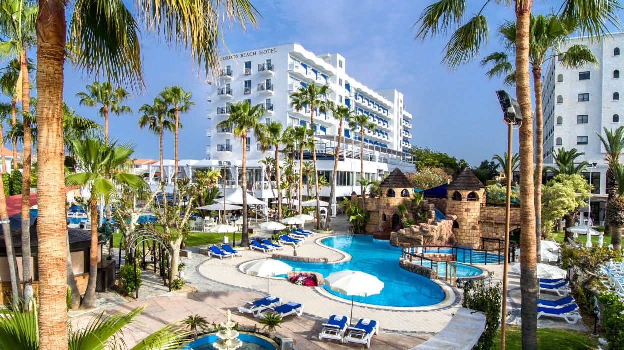 Lordos Beach Hotel & Spa Larnaca Exterior photo