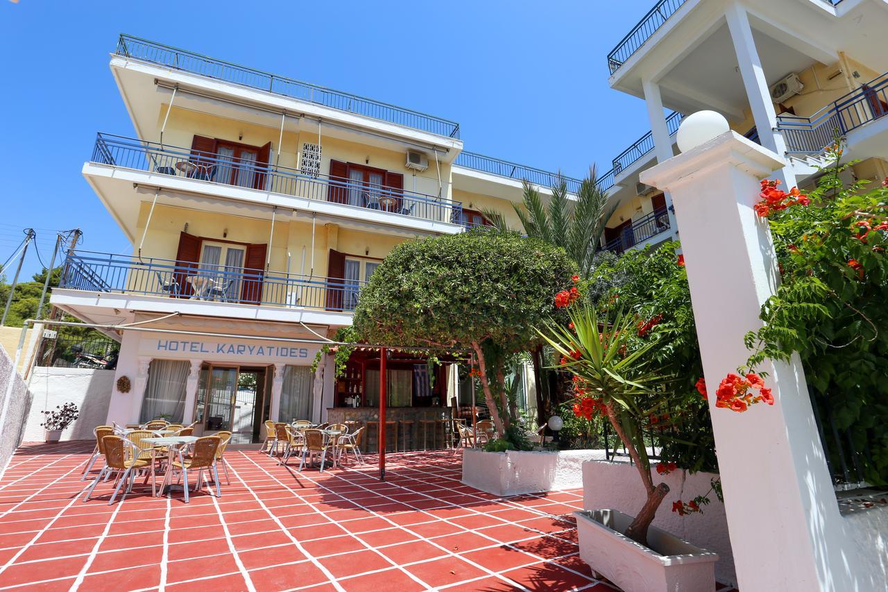 Hotel Karyatides Agia Marina  Exterior photo