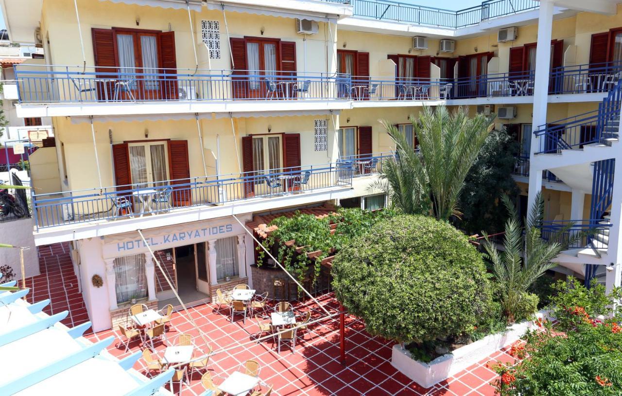 Hotel Karyatides Agia Marina  Exterior photo
