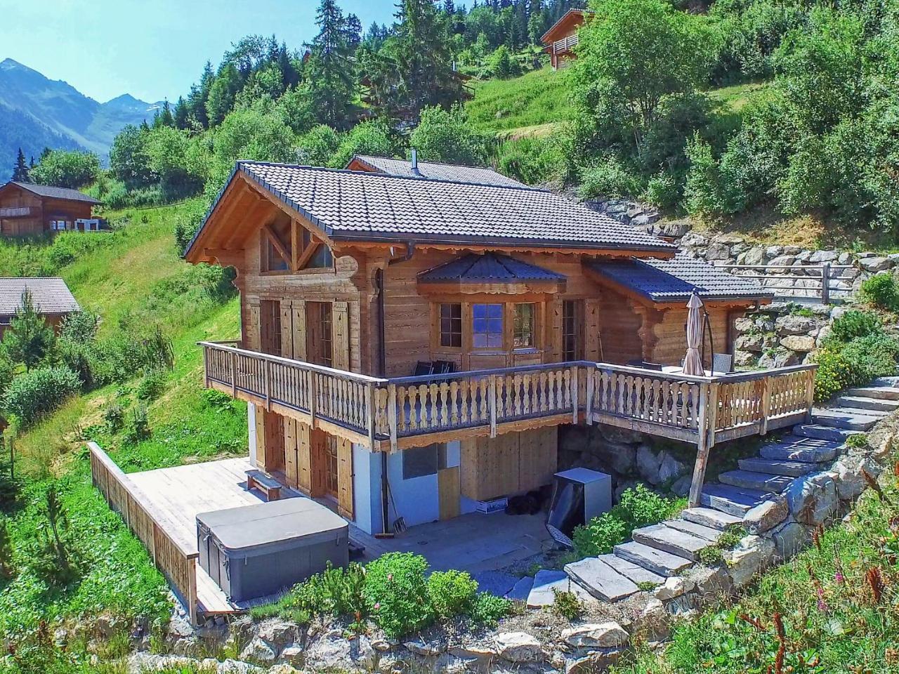 Chalet Chalet Chocolat Villa La Tzoumaz Exterior photo