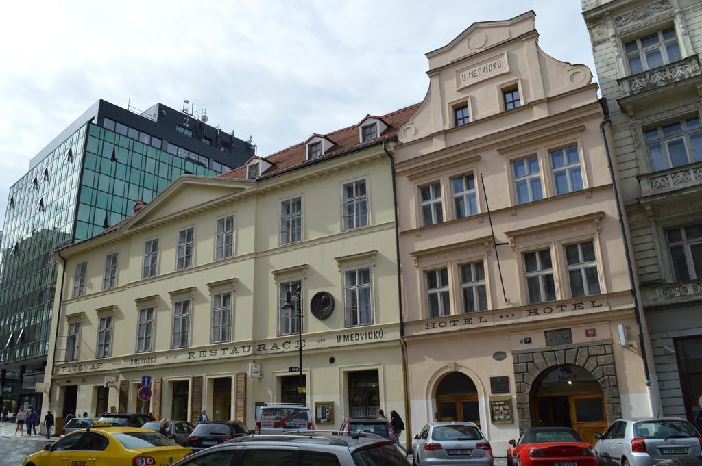 U Medvidku-Brewery Hotel Prague Exterior photo