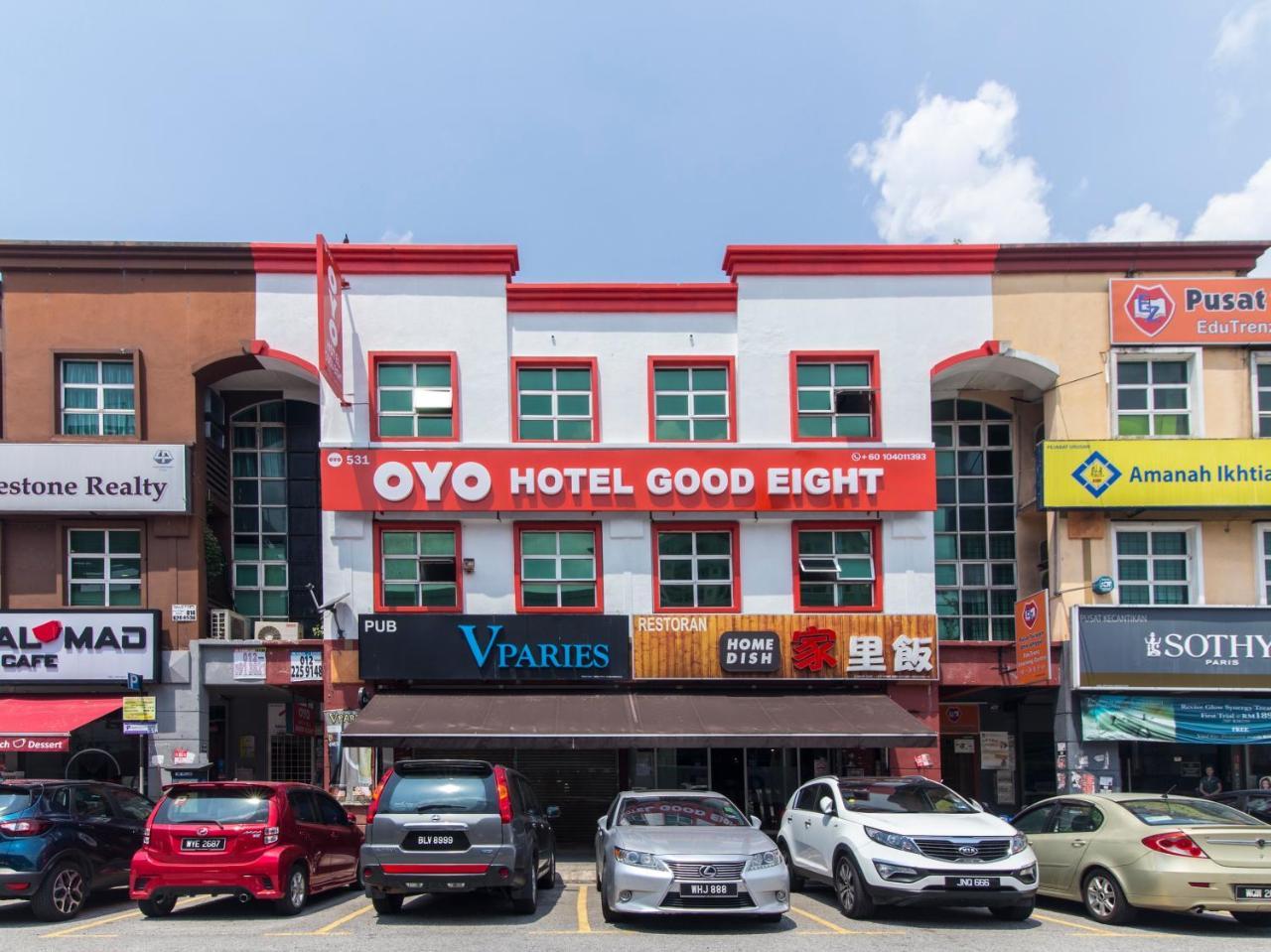 Oyo 531 Good Eight Hotel Kuala Lumpur Exterior photo