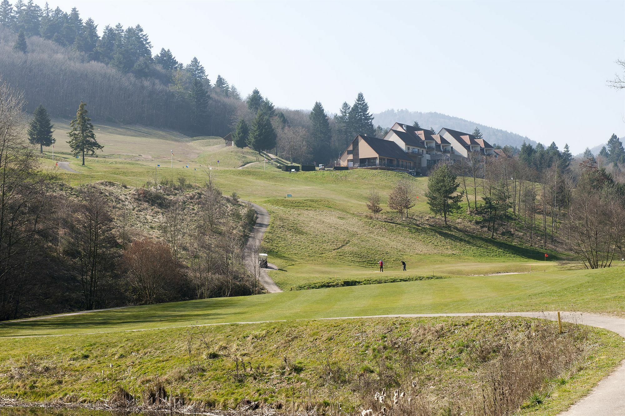 Goelia Le Domaine Du Golf Aparthotel Ammerschwihr Exterior photo