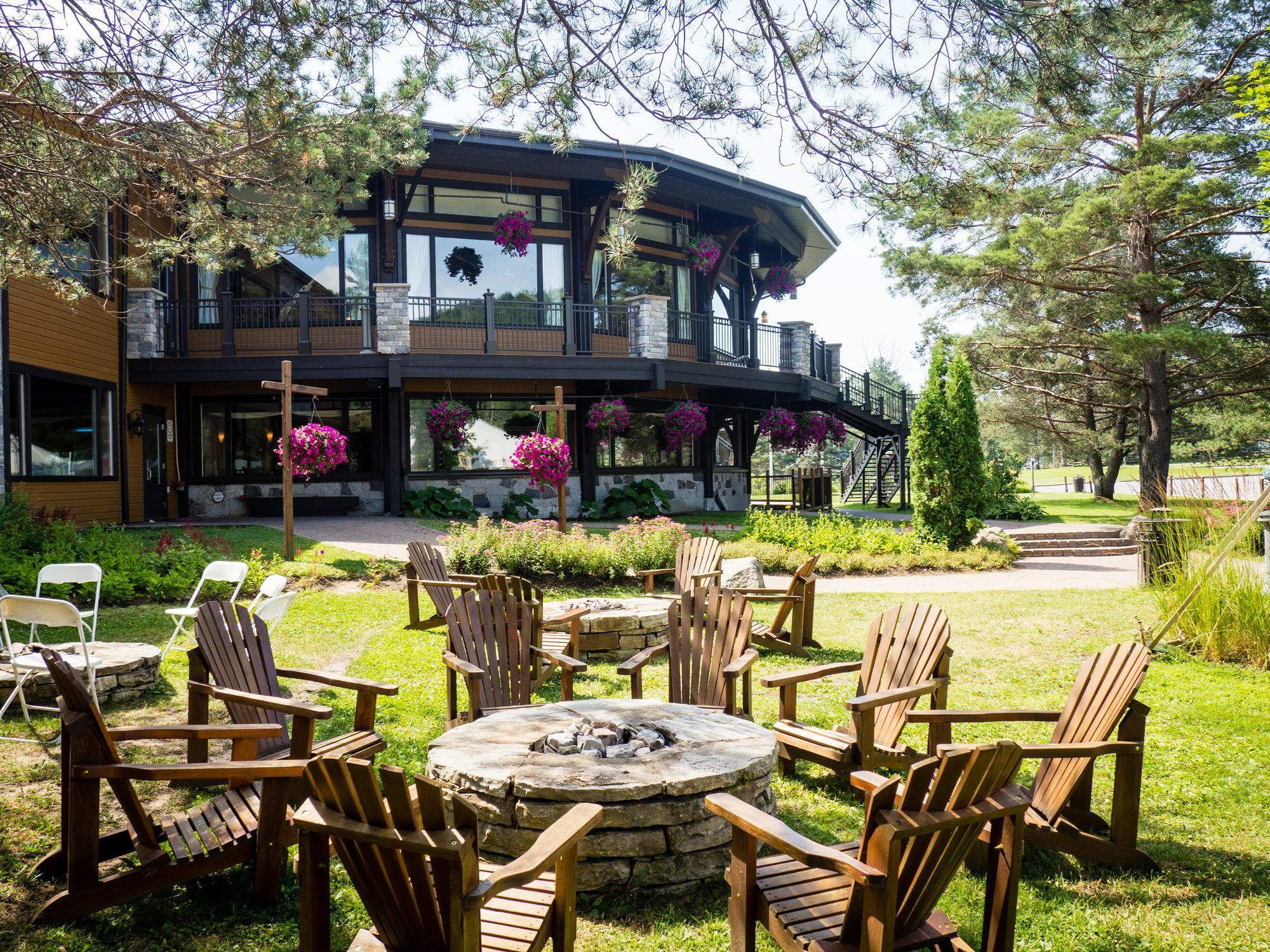 Le Manoir Du Lac Delage Stoneham Exterior photo