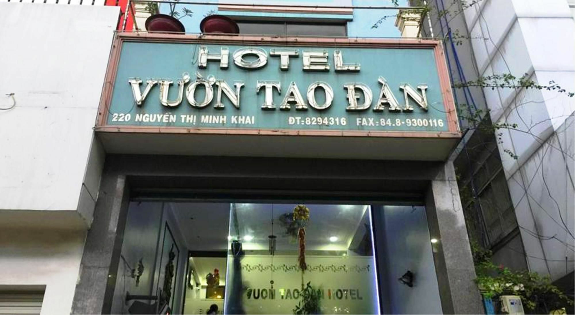 Vuon Tao Dan Hotel Ho Chi Minh City Exterior photo