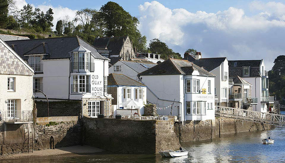 The Old Quay House Hotel Fowey Exterior photo