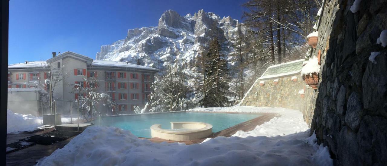 Hotel Les Sources Des Alpes Leukerbad Exterior photo