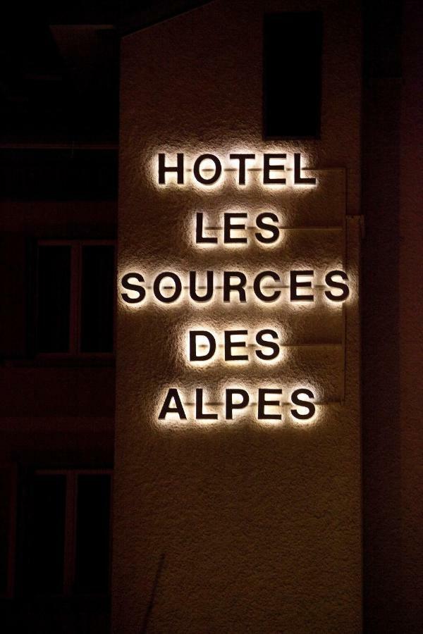 Hotel Les Sources Des Alpes Leukerbad Exterior photo