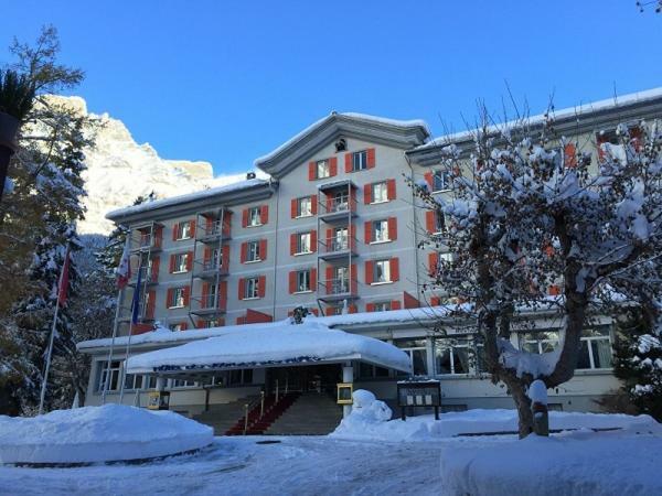 Hotel Les Sources Des Alpes Leukerbad Exterior photo